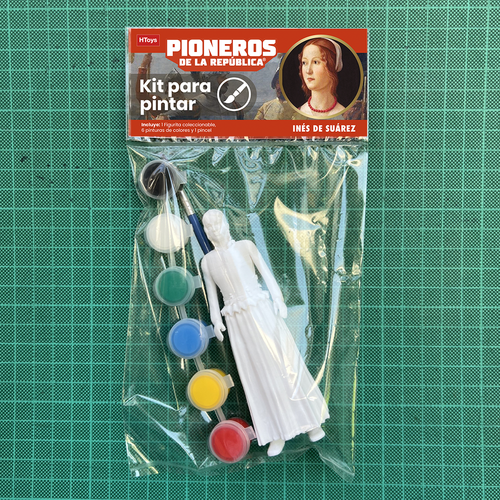 Inés de Suarez- Kit para pintar