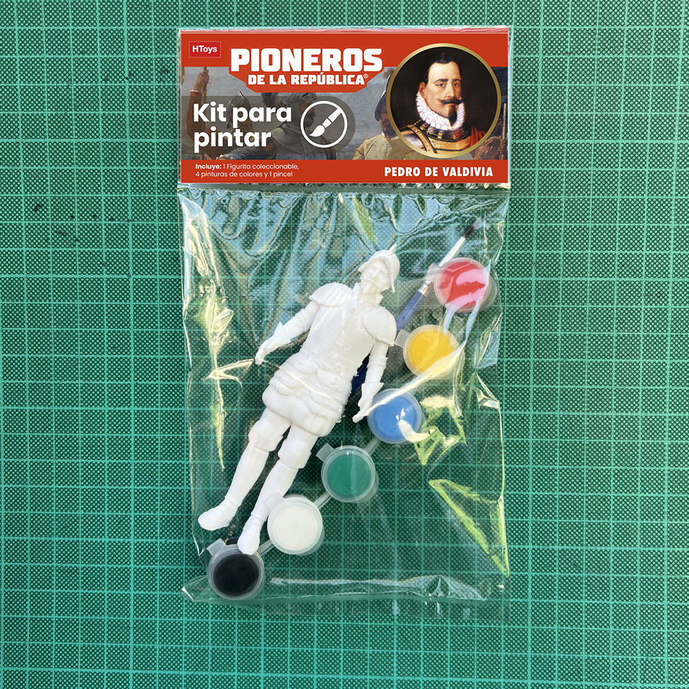 Pedro de Valdivia - Kit para pintar