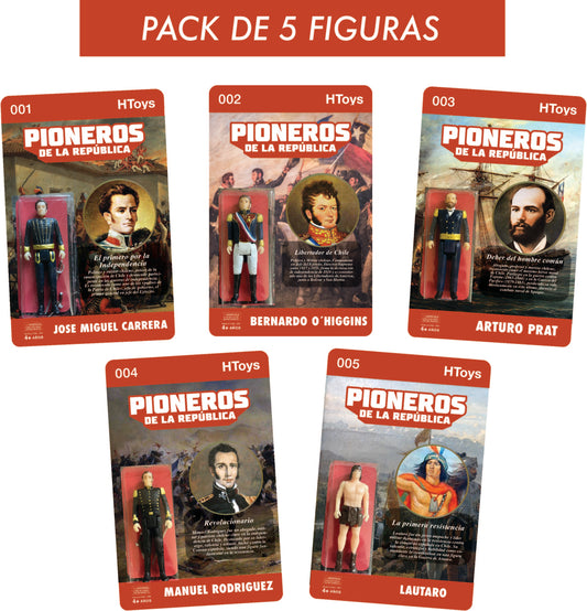 Pack de 5 figuras coleccionables a elección